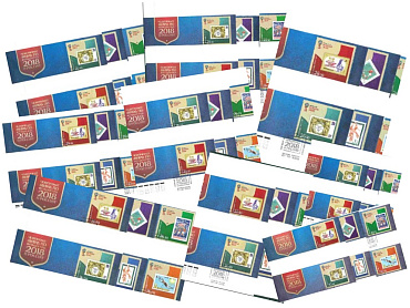 Россия, 2015,  Футбол- История, ЧМ 2018, 72 КПД -12 городов
